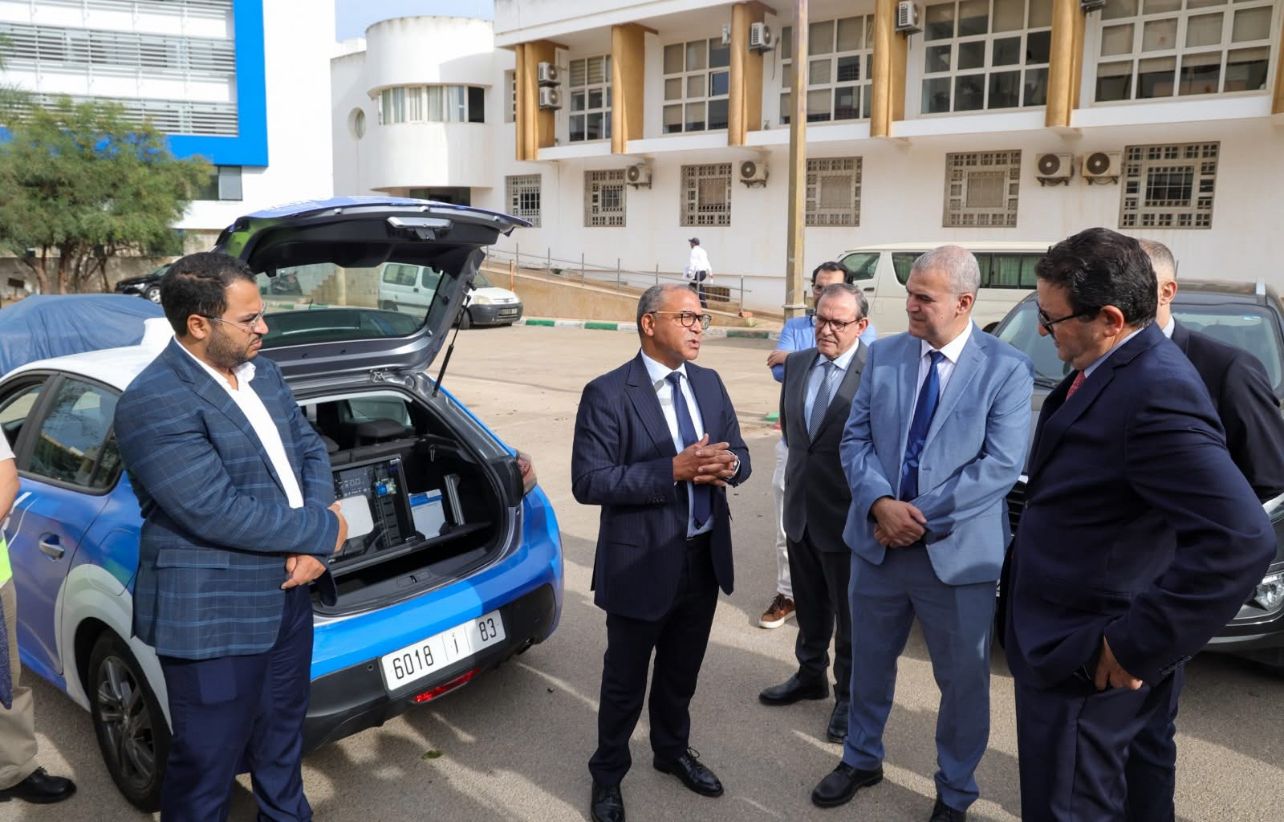 تقديم نموذج "السيارة الذكية" الخاصة باجتياز الامتحان التطبيقي لنيل رخصة السياقة