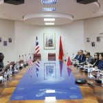 الدريوش تستقبل المدير العام للهيئة الوطنية لمصايد الأسماك وتربية الأحياء المائية بدولة ليبيريا (NaFAA)
