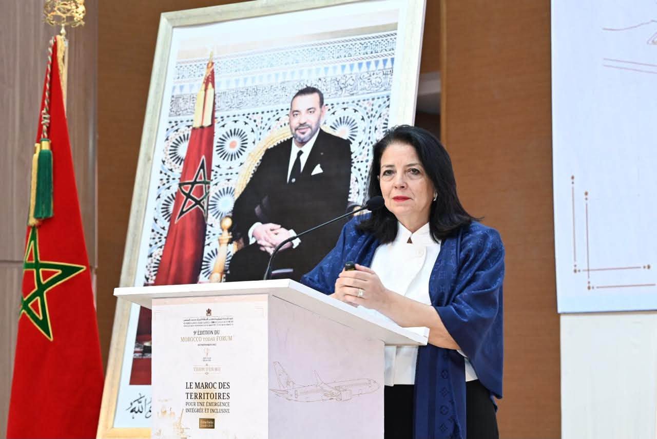الوزيرة المنتدبة المكلفة بالانتقال الرقمي وإصلاح الإدارة، أمل الفلاح السغروشني