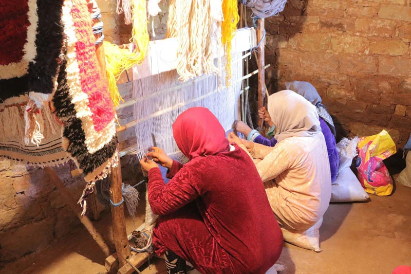 تعاونيات نسائية بضواحي أزيلال