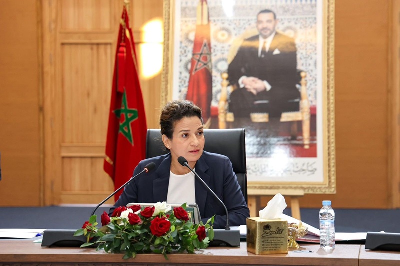وزيرة الانتقال الطاقي والتنمية المستدامة، ليلى بنعلي